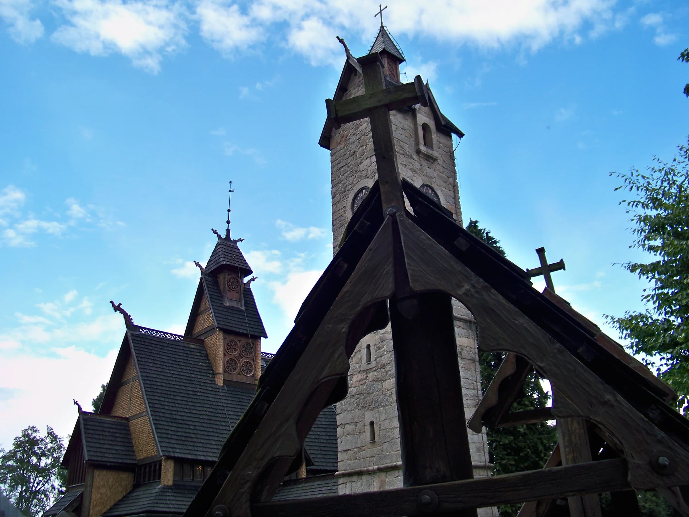 Wang Church in Karpacz, at the foot of the Karkonosze