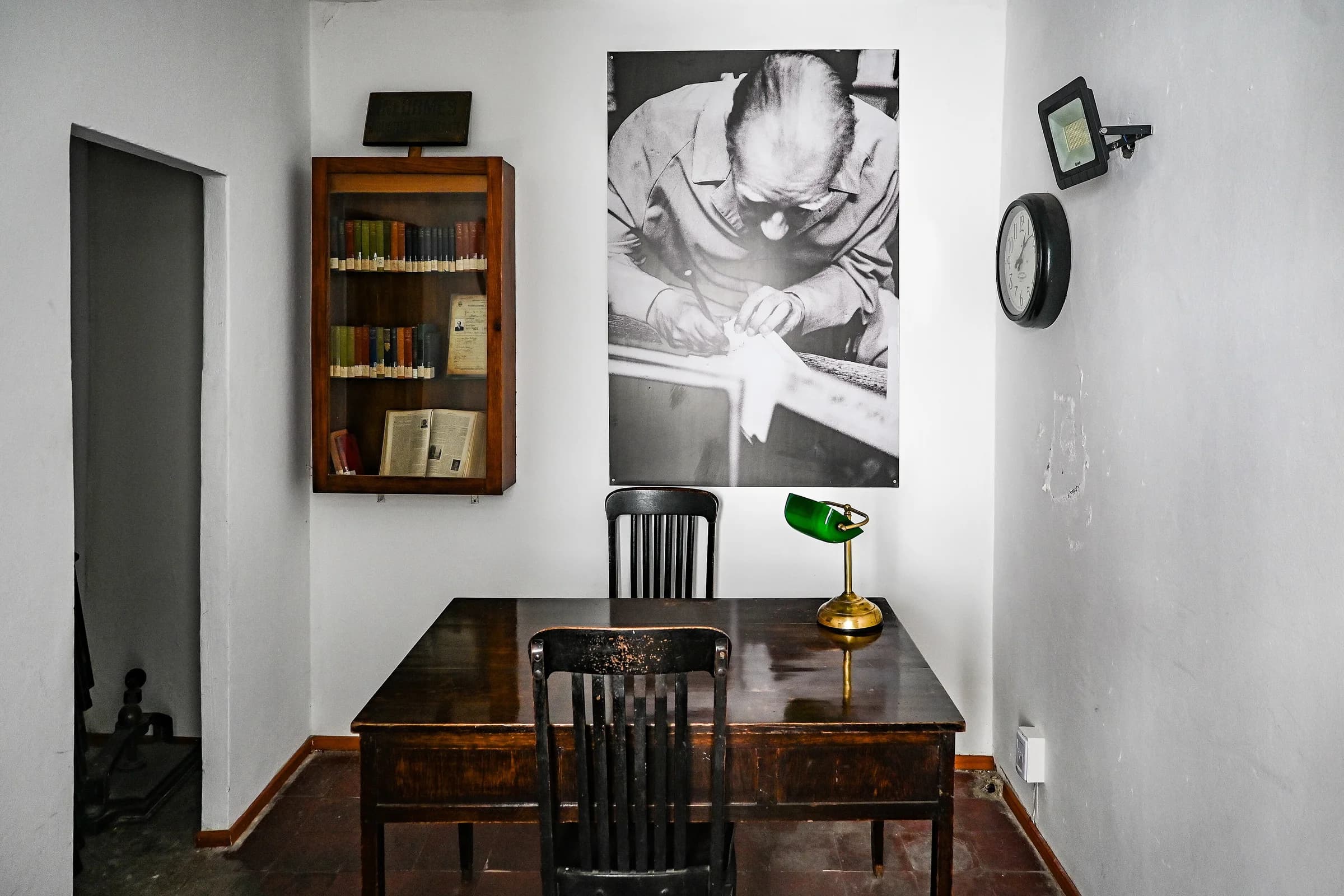 Borges' office at the Miguel Cané Library