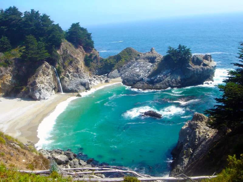 McWay Falls on the Big Sur coast