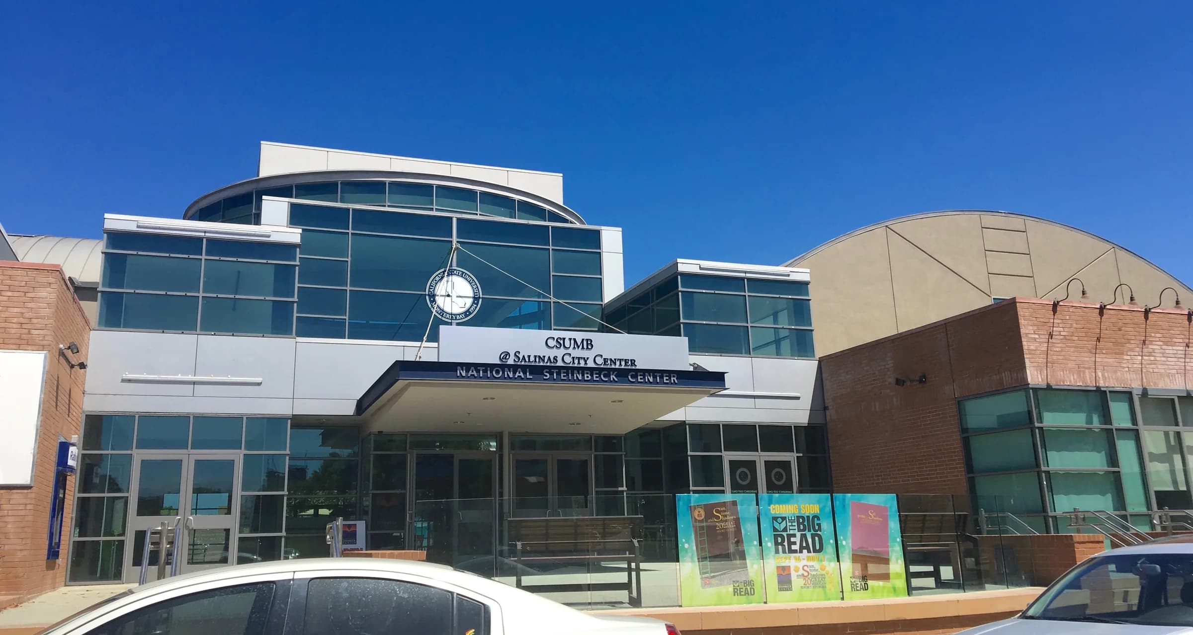 National Steinbeck Center exterior, 2016; an interpretive museum.