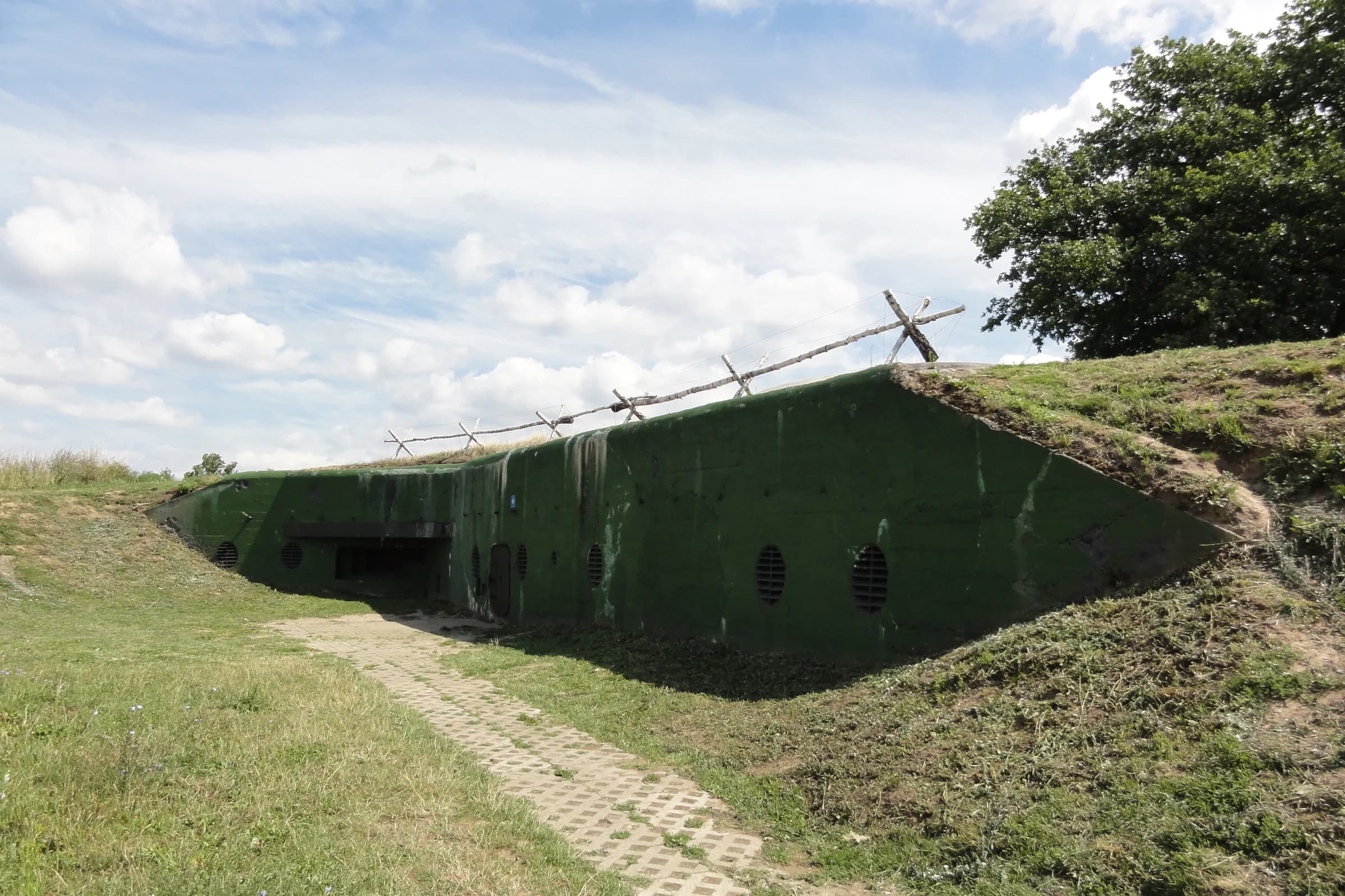 Panzerwerk 717 in the Międzyrzecz Fortified Region near Pniewo