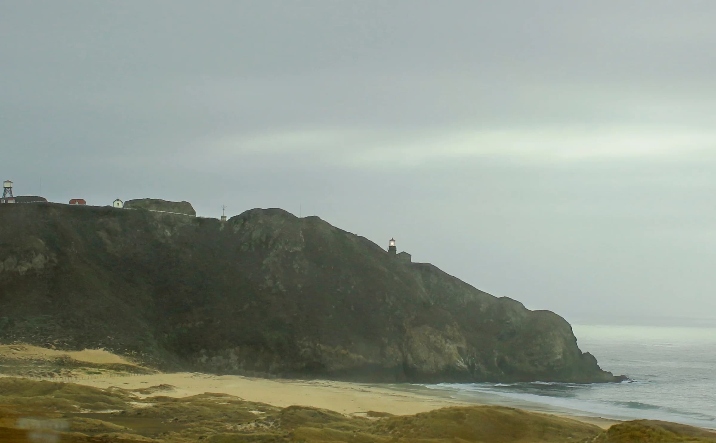 Point Sur Lightstation above the Big Sur coast