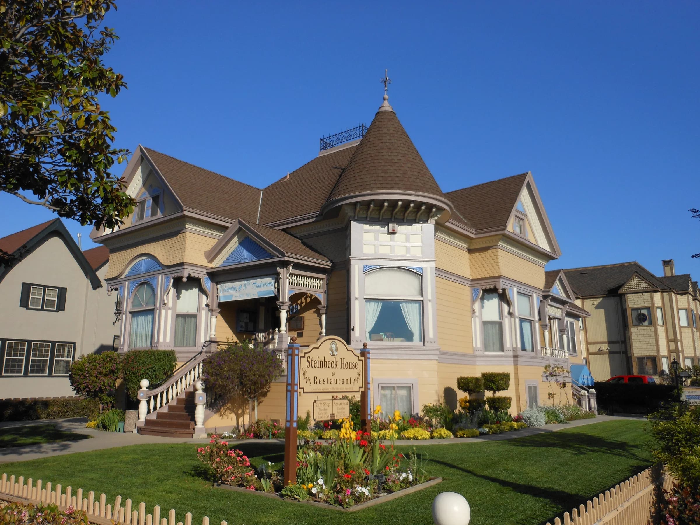 Steinbeck House exterior, 2012; the author’s family home.