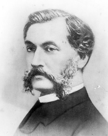 Portrait of cinema pioneer Louis Le Prince, circa the 1880s.